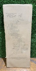 Rare 1946 Vintage Ordnance OS Map 2 Great Britain Scotland SW 4thEdition Mancave