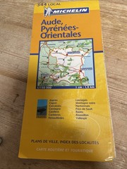 Aude/Pyrenees-Orientales: No.344 (Michelin Local Maps)