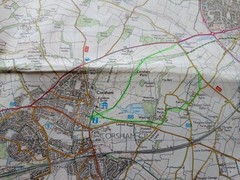 ORDNANCE SURVEY EXPLORER MAP #156 CHIPPENHAM & BRADFORD on AVON Wiltshire UK