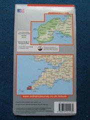 Ordnance Survey Map – Lland’s End – Penzance & St Ives – 2009 – Folded