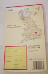 Ordnance Survey Landranger 1:50,000 Bedford, Huntingdon & Surrounding 153