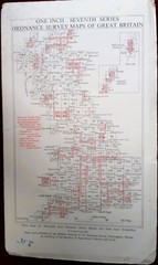 OS 1961 COLOURED PAPER MAP of NEWQUAY & PADSTOW, SHEET 159 ONE-INCH Price 6/6
