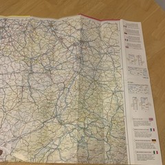 AA Road France Travelscene Drive-Away Holidays AA Map France Europe Road Map