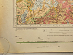 Ordnance Survey Hertford Geological map 1962 I inch to 1 mile