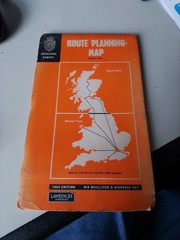 1964 Edition Lawrence’s Hinckley Ordnance Survey Route Planning Map #32