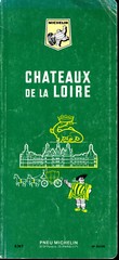 Michelin Tourist Guide – Chateaux De La Loire 18th Edition 1966