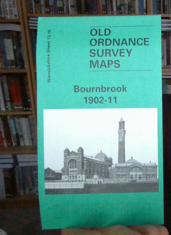 MAP OF Bournbrook 1902-11: Warwickshire Sheet 13.16 NEW 9780850547825