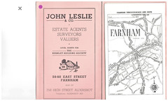 FARNHAM Street plan with index – by Barnett’s circa 1963