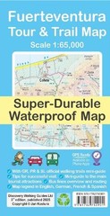 Jan Kostura Fuerteventura Tour & Trail Map (3rd edition) (Map)
