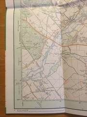 1988 Ordnance Survey Pathfinder Map 1223 SU 44/54 Whitchurch (Hants) Inc Overton