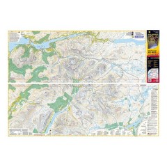Pocket Size Map Glen Coe Black Mount Mini XT40 Waterproof For Walkers Runners