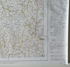7 x O S Landranger 145 Cardigan & Mynydd Preseli 1:50,000 unfolded paper 1996