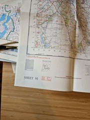 Ordnance Survey Map Of Great Britian – BLACKBURN AND BURLEY – 1963 – 1/63360