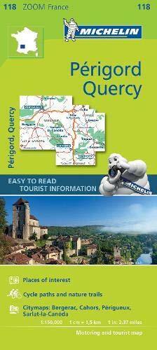 Quercy Perigord Michelin ZOOM map 118 (Michelin Zoom Maps)
