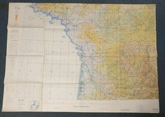 Tactical Pilotage Chart TPC F-1BG France Large Map 1:500000 Pilots Sea Map