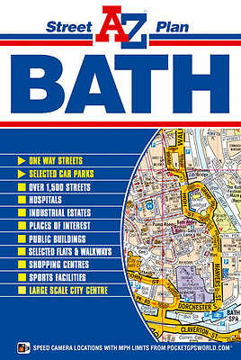 Bath Street Plan by Geographers’ A-Z Map Company (Sheet map, 2008)