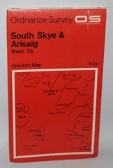 Ordnance Survey One Inch Map – South Skye & Arisaig, Sheet 34 – 1969