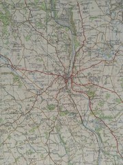 Ordnance Survey One-Inch Map, Sheet 130: Kidderminster (1963).