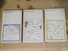 Vintage Ordinance Survey Tourist Maps Peak District North York Moors Lake Distri