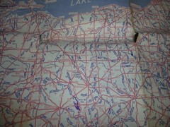 VINTAGE OHIO DIVISION OF WILDLIFE – MAPS OF OHIO – UNDATED – FREE SHIPPING