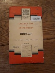 Ordnance Survey One Inch Map – Sheet 141 Brecon (Cloth)