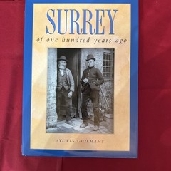 5 Books Counties Of 100 Years Ago, Inc Kent, Berks, Surrey, Suffolk And Sussex