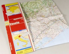 PRL) CARTA STRADALE 1:250.000 REGIONE VENETO LAC CARTE REGIONALI ROAD MAP ITALY
