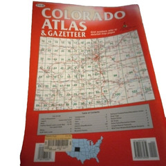 Colorado Atlas & Gazetteer Topo Maps of Entire State Public Lands & Back Roads