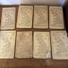 8 Very Rare Vintage Ordnance Survey Contoured Road Map #Maps Knowledge-4