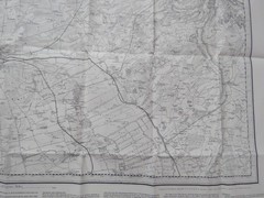 Vintage Lincoln Ordnance Survey Map No 29 reprint 1981 in Envelope Sleeve.