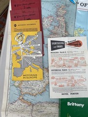 Job lot Vintage Road Maps In Europe town plans etc 20 items