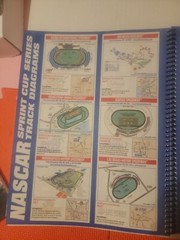 2008 Official On The Road With NASCAR Road Atlas North America US/Canada/Mexico