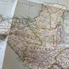 National Geographic Vintage Maps X 4 : Alaska, Mexico, World & Historic USA