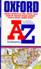 A. to Z. Street Atlas of Oxford: 1m-3.75″ (A-Z Street Atlas), Geographers A-Z Ma