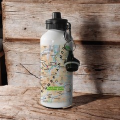 OS Map 600ml Metal Water Bottle – Lake District National Park