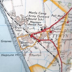 Ordnance Survey – 1:50000 1st Srs Sheet 135 – Aberystwyth – 1974