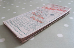 VINTAGE THE GRADED ROAD MAP THE LAKE DISTRICT GALL & INGLIS WATERPROOF CLOTH