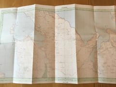 1972 Ordnance Survey Pathfinder Map 153 NG 25/35 Waternish (incl Greshornish )
