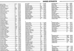 Ordnance Survey NI Street Map – Londonderry Derry with Gazetter – VGC