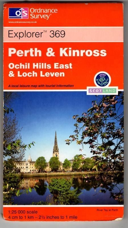 Explorer Sheet 369 Perth & Kinross : Ordnance Survey