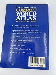 Book The Random House Compact World Atlas new updated edition