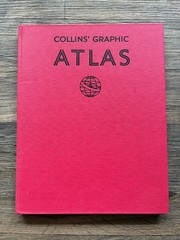 Vintage Collins Graphic Atlas Collins Clear-Type Press Hardcover World Maps 1972