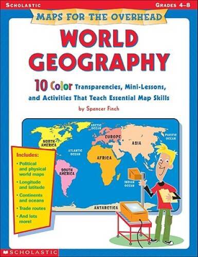 Maps For The Overhead: World Geography – Paperback By Finch, Spencer – GOOD