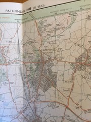 1991 Ordnance Survey Pathfinder Map 1048 TL 03/13 Hitchin North And Ampthill