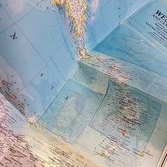 Tourist Islands of the West Indies Nationa Geographic 1981 Folding Map