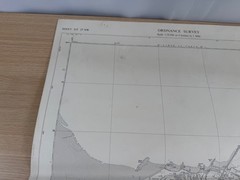 Ordnance Survey Map Edinburgh Granton 1955 6 Inch NT 27 NW Sheet 1:10560 Vintage