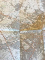 1987 Ordnance Survey Pathfinder Map 894 SK40/50 Leicester West & Market Bosworth