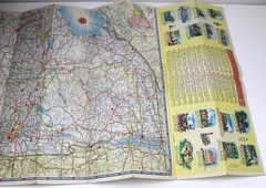 TYDOL Flying Gasoline Road Map NEW YORK Historical Guide North America History