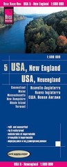 USA 05, New England (1:600.000) : Connecticut, Maine, Massachu (Map) (UK IMPORT)
