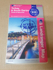 Ordnance Survey Landranger Active Laminated Map – MANY AVAILABLE CHOOSE A MAP